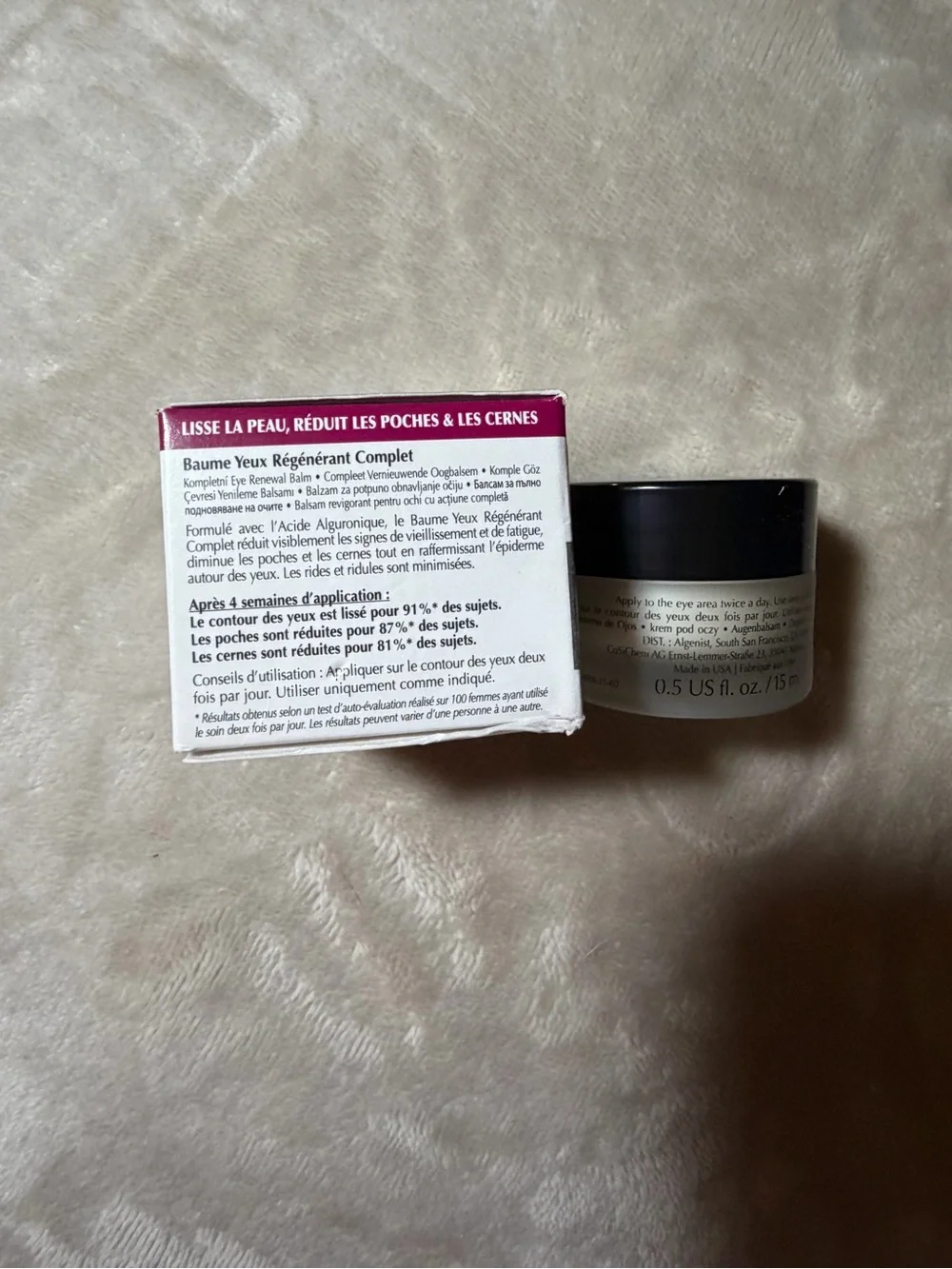 Algenist Complete Eye Renewal Balm – 0.5 US Fl. Oz. / 15 mL